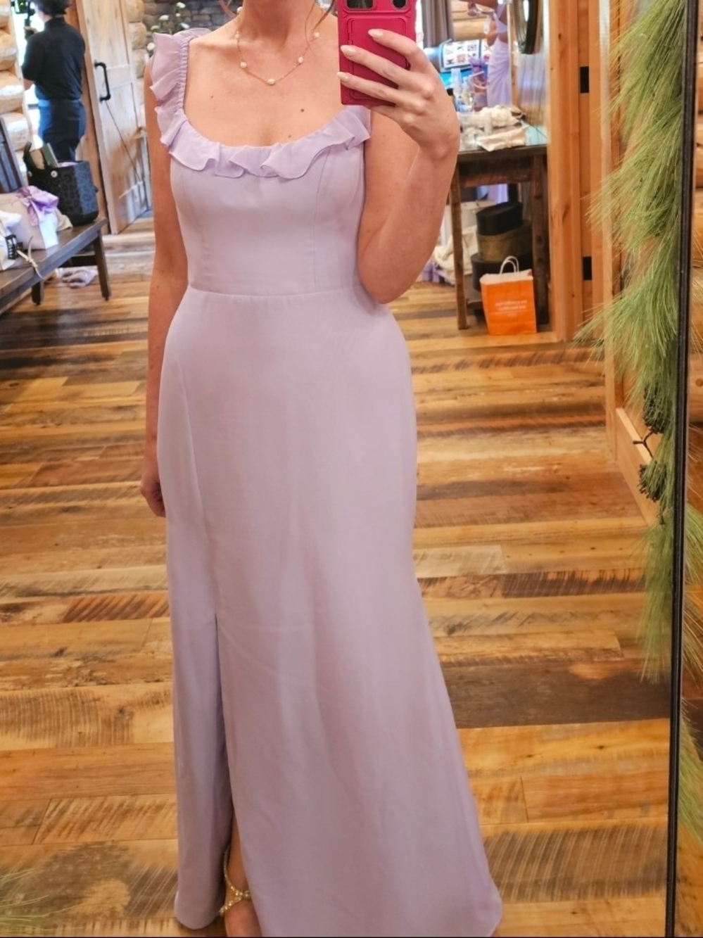 Azazzie Callie Bridesmaid Dress Lilac